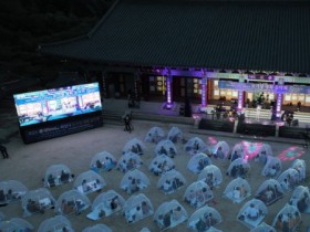 지리산 화엄사, 모기장 영화음악회…뮤지컬 배우도 뜬다