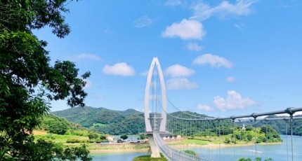 [로컬여행] 임실 옥정호출렁다리·붕어섬…전북 가을여행 명소로 주목
