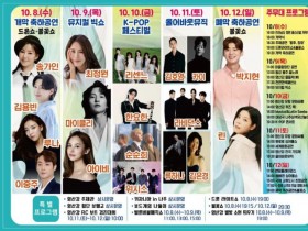 나주영산강축제, 10월8∼12일 뮤지컬, 드론쇼등 매일 공연