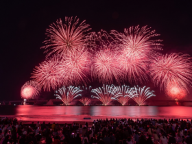 20주년 부산불꽃축제, 역대 최대 규모… 화려한 광안리 밤하늘