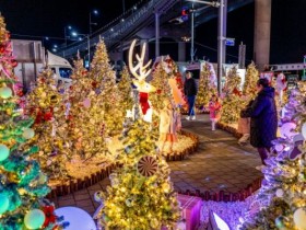 인천 계양아라온, ‘2025 크리스마스 페스타’ 점등...겨울빛 축제 개막
