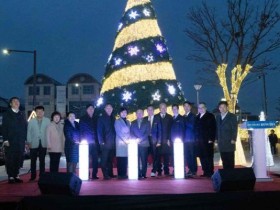 연천군, ‘2025 크리스마스 빛의 거리 점등식’ 개최